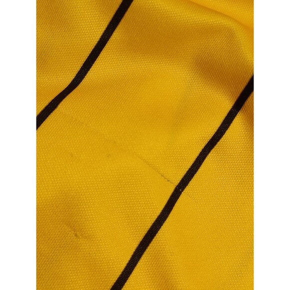 Official Sports Soccer Referee USSF Long Sleeve Jersey Shirt Yellow Black XL - Picture 5 of 7